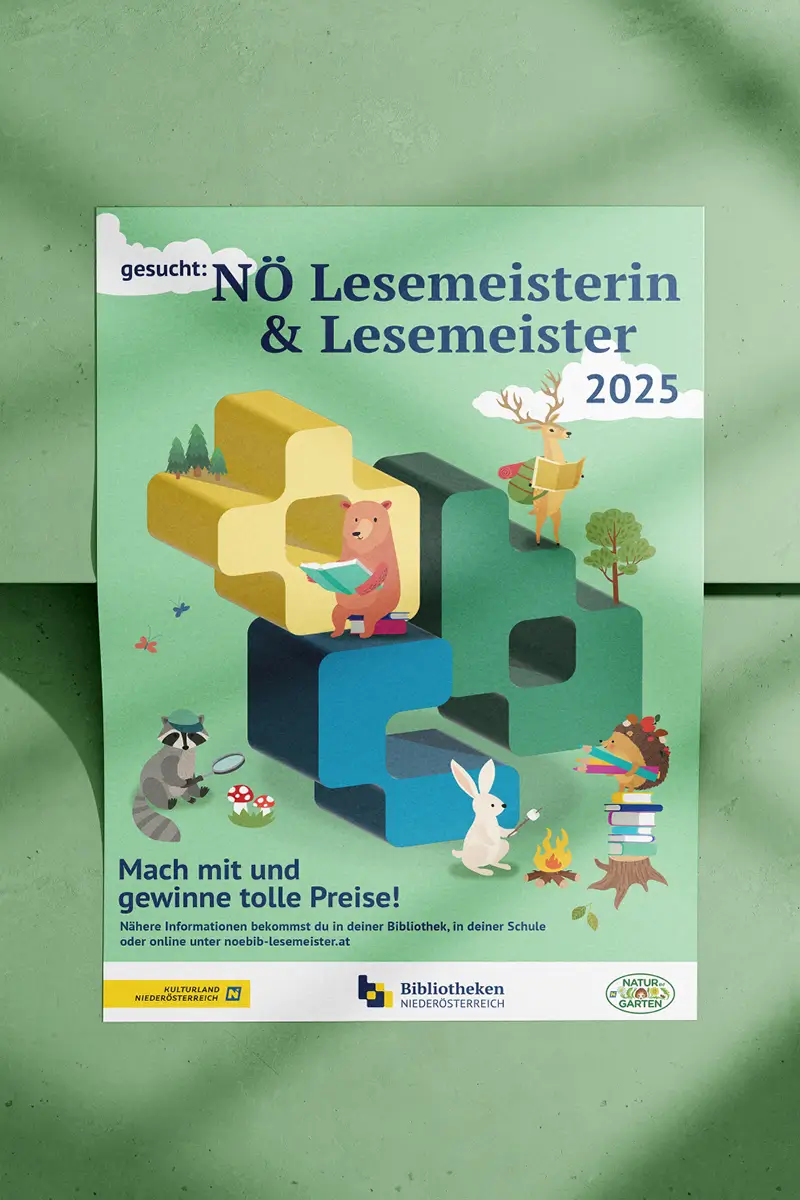 Treffpunkt BIB Lesemeister Plakat – DOCKNER druck@medien