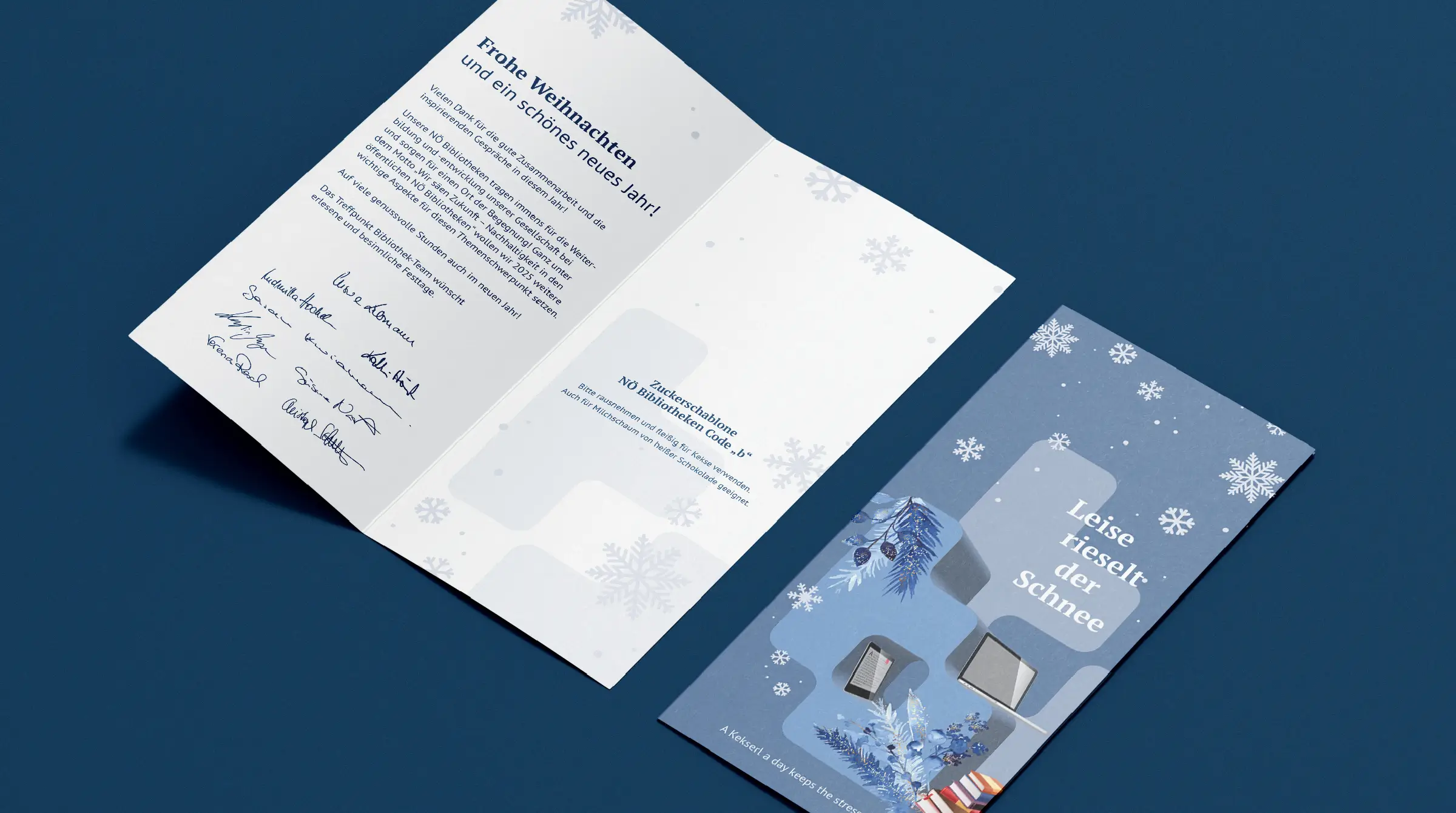 Treffpunkt BIB Weihnachtskarte – DOCKNER druck@medien