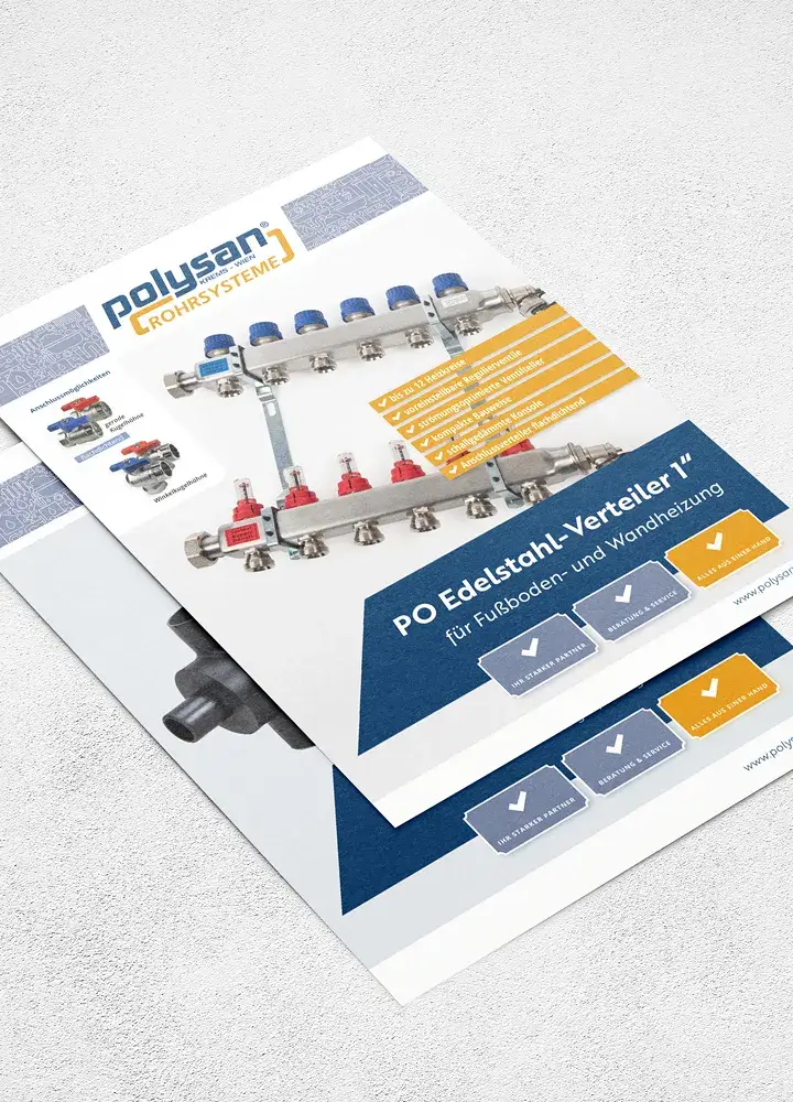 Polysan Flyer – DOCKNER druck@medien