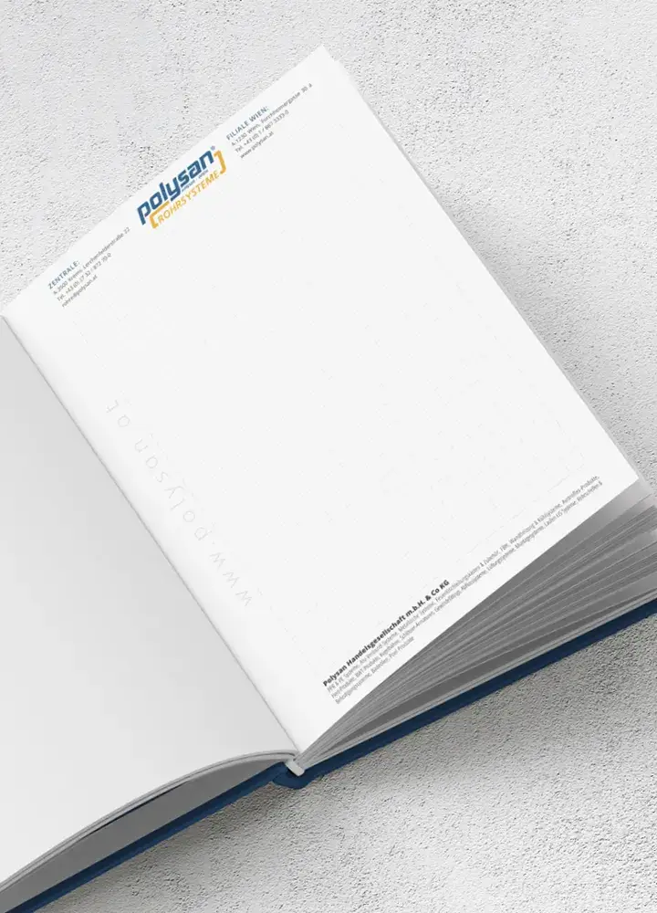 Polysan Notizbuch 1 – DOCKNER druck@medien